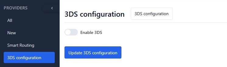 3DS configuration